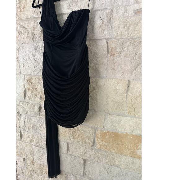 Misha THE 'EMBER' WRAPPED MINI DRESS Small - Picture 6 of 12